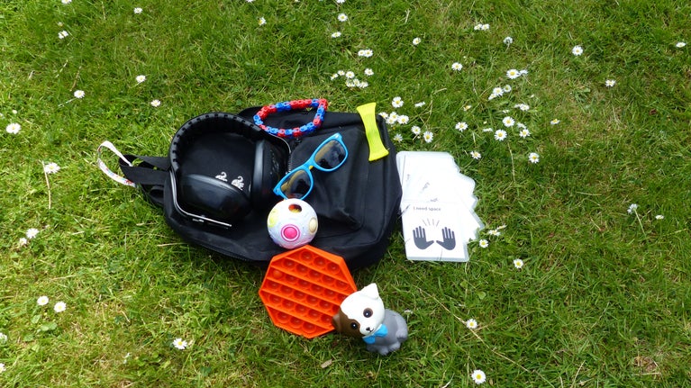 Sensory Backpack at Coughton Court, Warwickshire